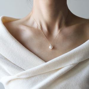 Tendencias 2025, Collar Moderno y Exclusivo de Acero Inoxidable 316L, Resistente al Agua y al Deslustre, con Perla y Baño de Oro Real de 18K para Mujer - Product Image 2