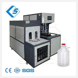 15,000 bph pet machine semi automatico blow pet bottle 500 600 ml sopradora de garrafao machine