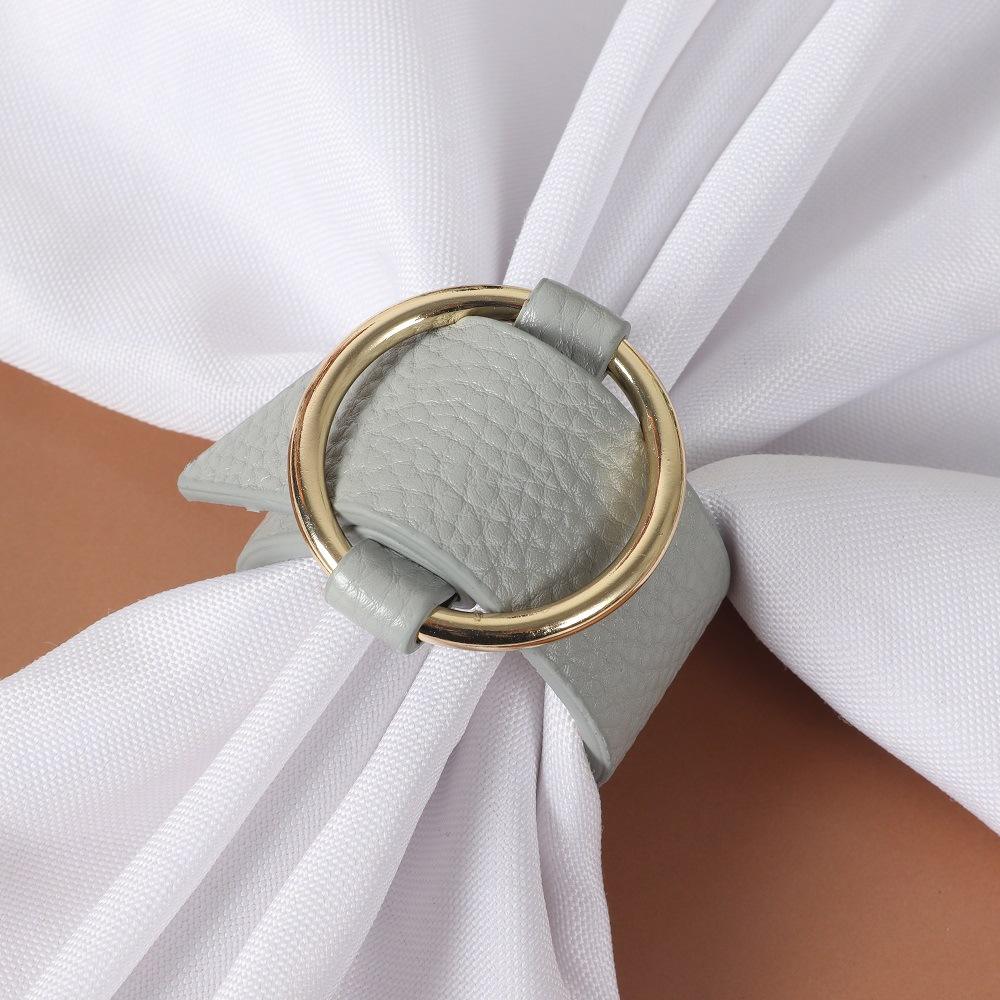 zinc alloy+PU leather