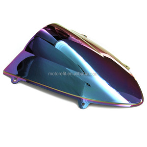 Motorefit parabrisas para Kawasaki Ninja EX250 R <span class=keywords><strong>ZX250R</strong></span> 2008-2012 plata - Product Image 6