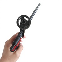 Pistolet à mousse expansive en polyuréthane Q-109, corps en acier, revêtement en polytétrafluoroéthylène, pistolet de calfeutrage robuste pour la construction