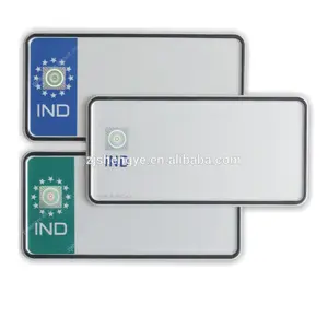 Custom Design Printed Embossed Sublimation License Plate Blank Metal Aluminium Reflective India Number Plate