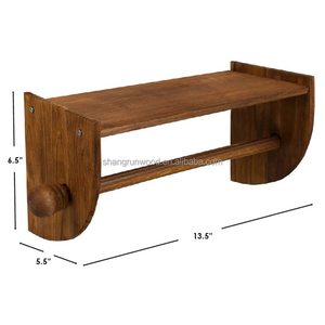 <strong>Vintage</strong> Toilet Paper Holder Wood <strong>Kitchen</strong> Towel Holder Home Bathroom Equipment <strong>Kitchen</strong> Rolls <strong>Accessories</strong> Roll Paper - Product Image 2
