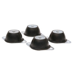Amortisseur en caoutchouc industriel à bride personnalisé, anti-vibration, M6 M8 M10 M12, dureté 40-90 Shore A, prix usine - Product Image 3