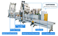 Machine automatique d'emballage de fixations métalliques pour vis, écrous et clous