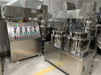 Mélangeur d'émulsion sous vide, Machine pour la fabrication de crème/Mascara/vernis à ongles/fond de teint liquide, petite capacité 50l 100l