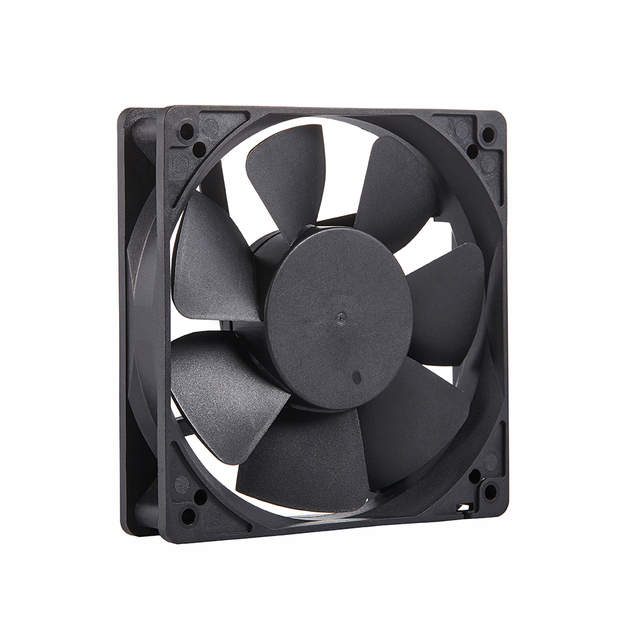 Hot Sale 120*120*25mm Big Cfm 4pin Dc Axial Exhaust Cooling Computer Fan