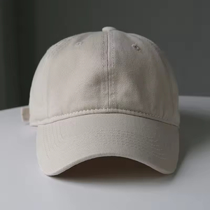 High Quality Wholesale Custom LOGO 100% Cotton Unstructured Dad <b>Hats</b> Soft Top Customized Baseball Caps - Product Image 6