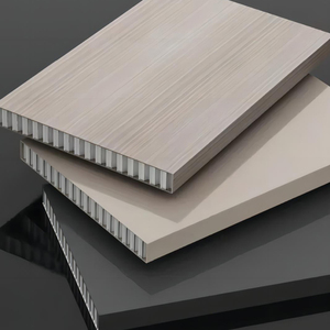 Panel de Nido de Abeja con Aspecto de Madera, Lámina de Revestimiento Decorativa para Paredes Interiores - Product Image 5