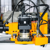 Máquina Dobladora de Tubos Automática Motorizada CNC de Alta Resistencia para Barandillas de Carreteras y Señales de Tráfico, Fabricada en Aluminio y Acero Inoxidable