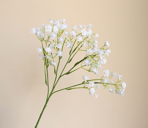 ช่อดอกไม้ประดิษฐ์ดอกยิปโซฟิลาสำหรับตกแต่งงานแต่งงานทำจากยางนุ่มเหมือนจริงทำด้วยมือ - Product Image 4