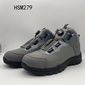 HHM, botas de senderismo grises con diseño de hebilla giratoria rápida de corte bajo Durable EVA + suela de goma Ranger Boots Popular en <span class=keywords><strong>Indonesia</strong></span> HSM280 - Product Image 1