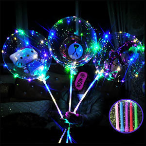 Ballon à hélium clignotant Led, décoratif, pour fête, vente en gros, pièces - Product Image 3