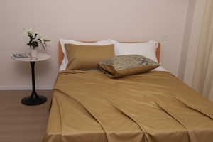 Bộ đồ giường cotton 4 mảnh 100% thân thiện với da & thoải mái bộ đồ giường bằng cotton tinh khiết & thoáng khí - Product Image 4