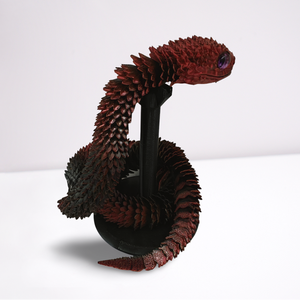 Serpiente Articulada Impresa en 3D de Alta Calidad, Juguete de Víbora Móvil de 30/45/60 cm con Servicios de Prototipado Rápido - Product Image 4