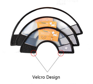 <span class=keywords><strong>Collar</strong></span> isabelino antiarañazos con manga de plástico ajustable, <span class=keywords><strong>Collar</strong></span> circular para mascotas, <span class=keywords><strong>Collar</strong></span> Elizabeth para gatos - Product Image 4