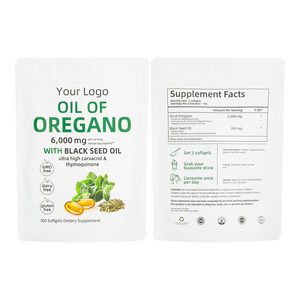Olio di Origano Selvatico Europeo in Capsule con Alto Contenuto di Carvacrolo e Olio di Semi Neri - Product Image 3