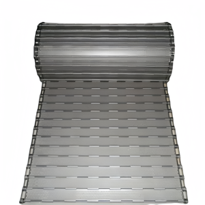 Gıda ve otomotiv üretim ve lojistik için paslanmaz çelik zincir plaka konveyör bandı ağır konveyör bant - Product Image 3