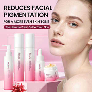 Icesea Herbal Rhodiola Rosea, Corrector de Pigmentación Vegano Blanqueador, Lujoso Set Facial de 5 Pasos para Todo Tipo de Piel, Marca Privada - Product Image 6