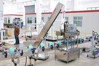Machine de remplissage, d'emballage et d'étiquetage automatique de détergent liquide, de shampoing et de gel douche, vente chaude en usine, meilleur prix