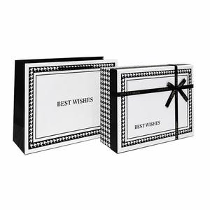 Set di Scatole Regalo in Carta Leabon Rosso e Bianco, <span class=keywords><strong>Auguri</strong></span> di Amore Eterno, Scatole di Lusso per Matrimoni, Logo Personalizzato, Vendita all'Ingrosso - Product Image 4