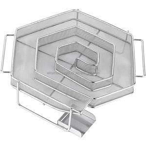Hexagone 304 acier inoxydable générateur de fumée froide <span class=keywords><strong>fumoir</strong></span> à poussière de bois <span class=keywords><strong>pour</strong></span> Barbecue charbon de bois et accessoires de gril à gaz - Product Image 2