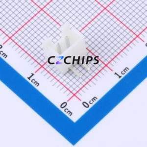 HC-XH-2AW-G Wire-to-Board Pin Header Bent Lead Through Hole,P=2.5mm Connector 1x2P 2.5mm Right Angle Insert XH - Product Image 1