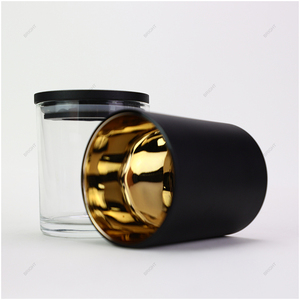 <span class=keywords><strong>Pot</strong></span> à bougie de luxe classique avec couvercle Récipients à bougies <span class=keywords><strong>en</strong></span> <span class=keywords><strong>verre</strong></span> électrolytique avec couvercle Décor saisonnier de Noël parfait - Product Image 3