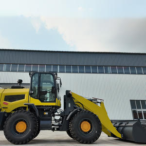 Promotion Chargeuse sur pneus mini 4x4 à direction pivotante, transmission hydrostatique, homologuée Stage V, pour manutention en verger, avec fourches à palettes, contrepoids et cabine - Product Image 5