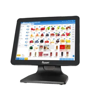 零售和食品杂货系统视窗J1900/i3/i5软件pos系统收银机