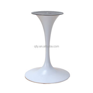 قاعدة طاولة صناعية متينة على شكل زهرة التوليب، قاعدة أثاث معدنية حديثة موفرة للمساحة، قاعدة طاولة طعام أو قهوة للمطاعم - Product Image 1