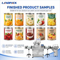 Machines de mise en conserve automatiques pour fruits en conserve (tranches, cubes, morceaux, morceaux coupés) et aliments en sirop (salades, cocktails)