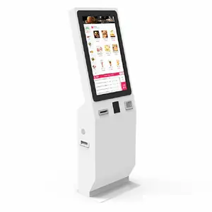 Sistemi pos touch screen da 32 pollici chiosco per ordini di pagamento self-pay per ristoranti fast food