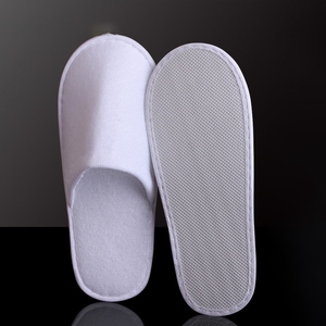 EastWest, zapatillas de hotel desechables personalizadas de forro polar de Coral ecológicas biodegradables de alta calidad y baratas para mujeres y hombres - Product Image 5