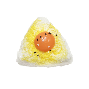 Juguete de sushi hecho a mano, suave y blandito, sensorial antiestrés, de plástico, para niños de 5 a 7 años, con diseños de pollito, pan, pata de gato, pez y yema de huevo - Product Image 6