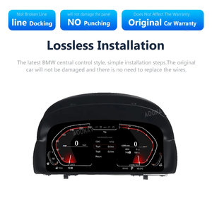แผงหน้าปัดดิจิตอลสำหรับ X1 BMW E84 2009-2015แผงหน้าปัดรถยนต์ของแท้แผงหน้าปัด LCD ขนาด12.3นิ้ว - Product Image 3