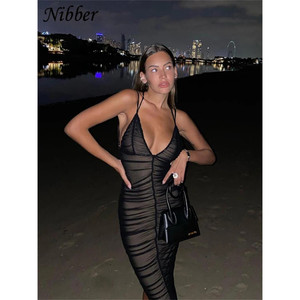 Abiti pieghettati in Mesh Sexy - Product Image 2