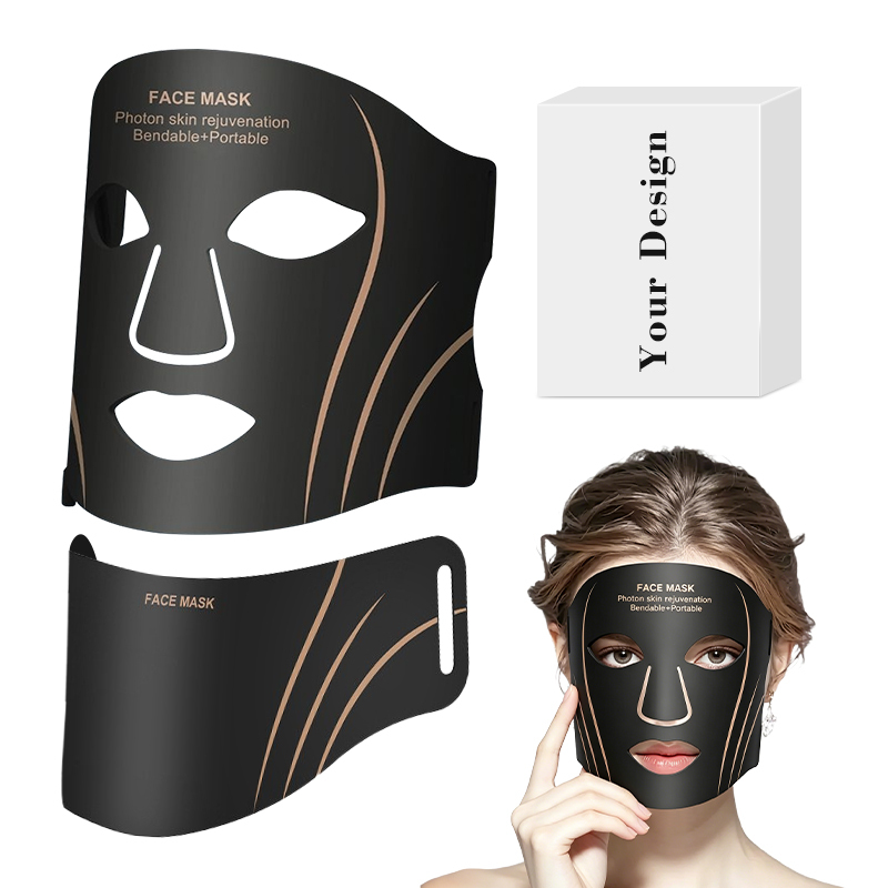 1.5H Working Time Therapy Mask 7 Colors Adjustable LED Light Comfortable Beauty Mask Collagen Boost High Power Silicone LED Mask