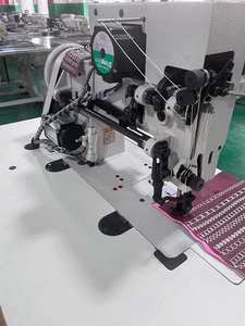 LVBU Marque LVBU-266 <span class=keywords><strong>Mini</strong></span> machine à coudre en cuir à double aiguille Machine à coudre industrielle en cuir à double aiguille - Product Image 6