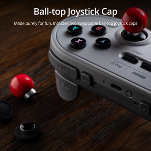8BitDo Pro 3 Bluetooth Gamepad Wireless Gaming <strong>Controller</strong> for Switch 1/<strong>2</strong>, Windows, Apple, with TMR Joysticks Swappable <strong>Button</strong> - Product Image 5