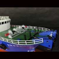 Modèle de navire de pêche miniature fait main, navire de transport, modèle logistique O.A.S Ocean Artwork personnalisable, modèle de bateau de pêche Yangan de 100 cm