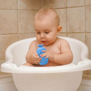 New Design Silicone Children Spray Water Toy Cartoon Animals Shower Bath Toys for <b>Kids</b> 0-4 Years - Product Image 4