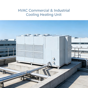 Pompe à chaleur industrielle à évaporation, unité de chauffage commerciale, système de climatisation centralisée 380V R407C Ultra Energy - Product Image 3