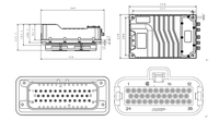 Kit de Conversion de véhicules électriques 15kw 72V avec contrôleur moteur de voiture électrique aimant Permanent