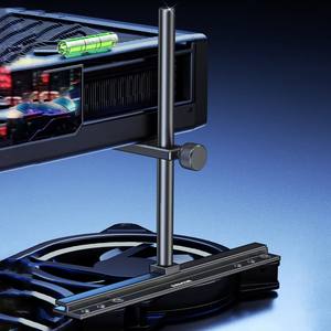 <span class=keywords><strong>Support</strong></span> de <span class=keywords><strong>carte</strong></span> <span class=keywords><strong>graphique</strong></span> en aluminium réglable SAMZHE, <span class=keywords><strong>support</strong></span> de positionnement du ventilateur, cadre de <span class=keywords><strong>support</strong></span> pour ordinateur de bureau, <span class=keywords><strong>support</strong></span> de <span class=keywords><strong>carte</strong></span> <span class=keywords><strong>graphique</strong></span> pour les séries 50/40 - Product Image 2