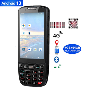 Teléfono Inteligente Robusto con Android 13, Resistente al Agua, Pantalla de <span class=keywords><strong>4</strong></span> Pulgadas, 4G LTE, Lector de Tarjetas, Teclado Físico, PDA Resistente - Product Image 1