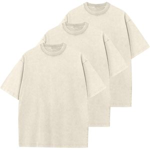 T-shirt en coton pour homme, coupe ample, manches courtes, décontracté, uni, basique, tissu jersey respirant - Product Image 1