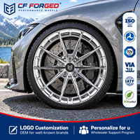 Jantes en alliage forgé monobloc chromées de haute qualité personnalisées de 19, 20 et 21 pouces 5x112 pour BMW M3 G80 F80 Competition Sedan