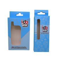 Boîte personnalisée pour cartouche de 1 ml, en carton SBS 18pt, pour emballage de stylo à cartouche de 1 gramme, emballage personnalisé pour cartouche d'huile jetable de 1 ml