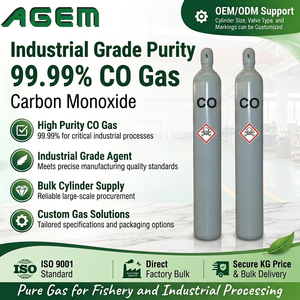 Qualité industrielle Pureté 99.99 CO Gaz Monoxyde de carbone Prix en KG - Product Image 1